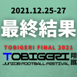 【最終結果】【エントリーチーム掲載中】TOBIGERI FINAL 2021