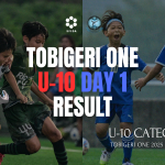 U-10 TOBIGERI ONE 2025 SFIDA CUP DAY1 結果速報🌟